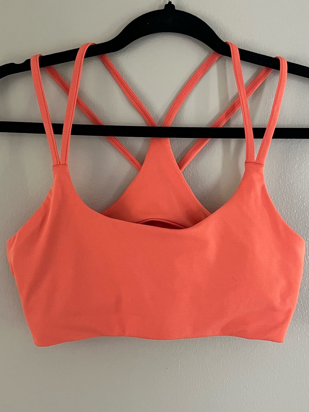 Fabletics Low Impact Strappy Sports Bra Athleisure for Gym, Running and Workouts
